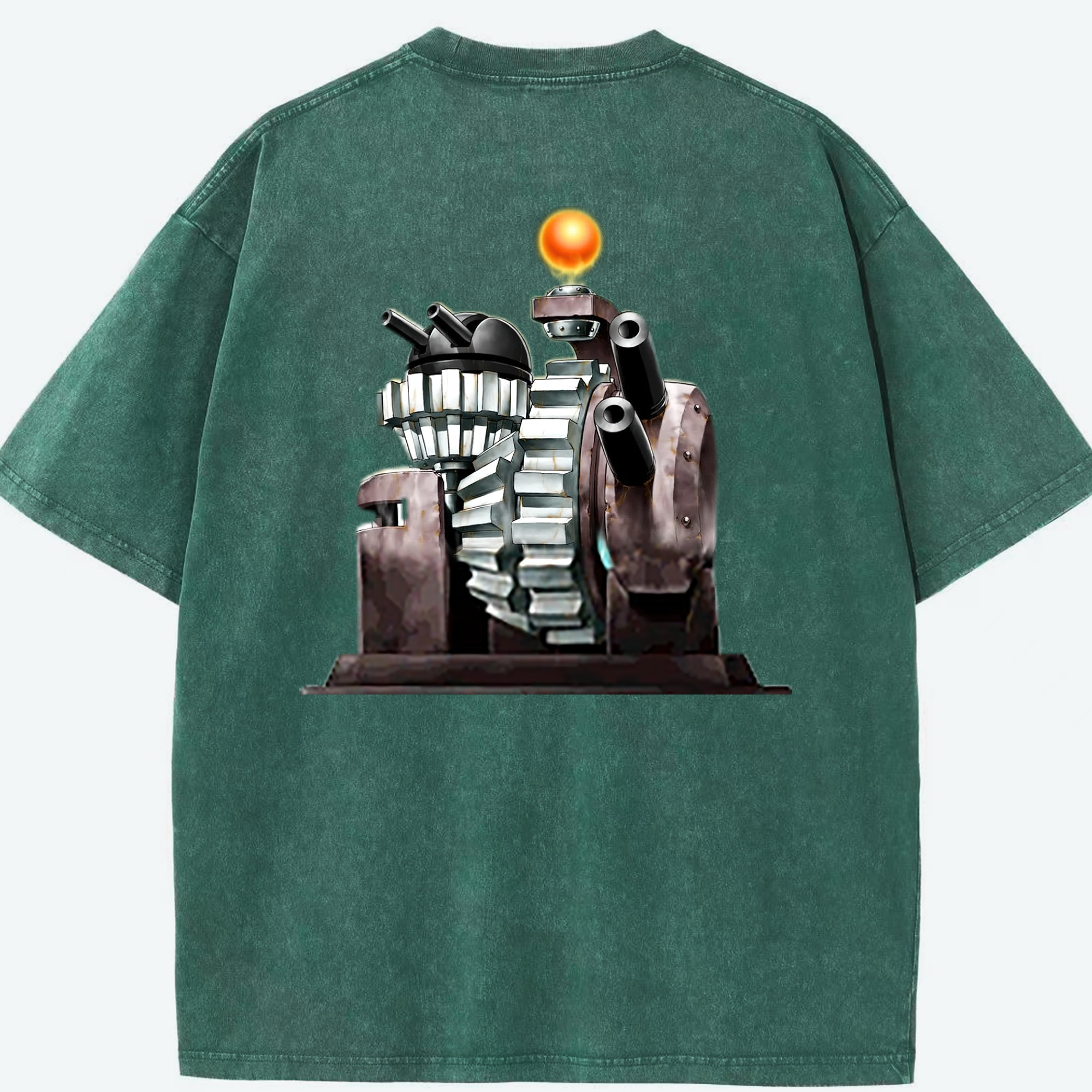 （画像用） 遊☆戯☆王 Yu-Gi-Oh! 綿100% ヴィンテージ風 半袖Tシャツ（背面プリント）